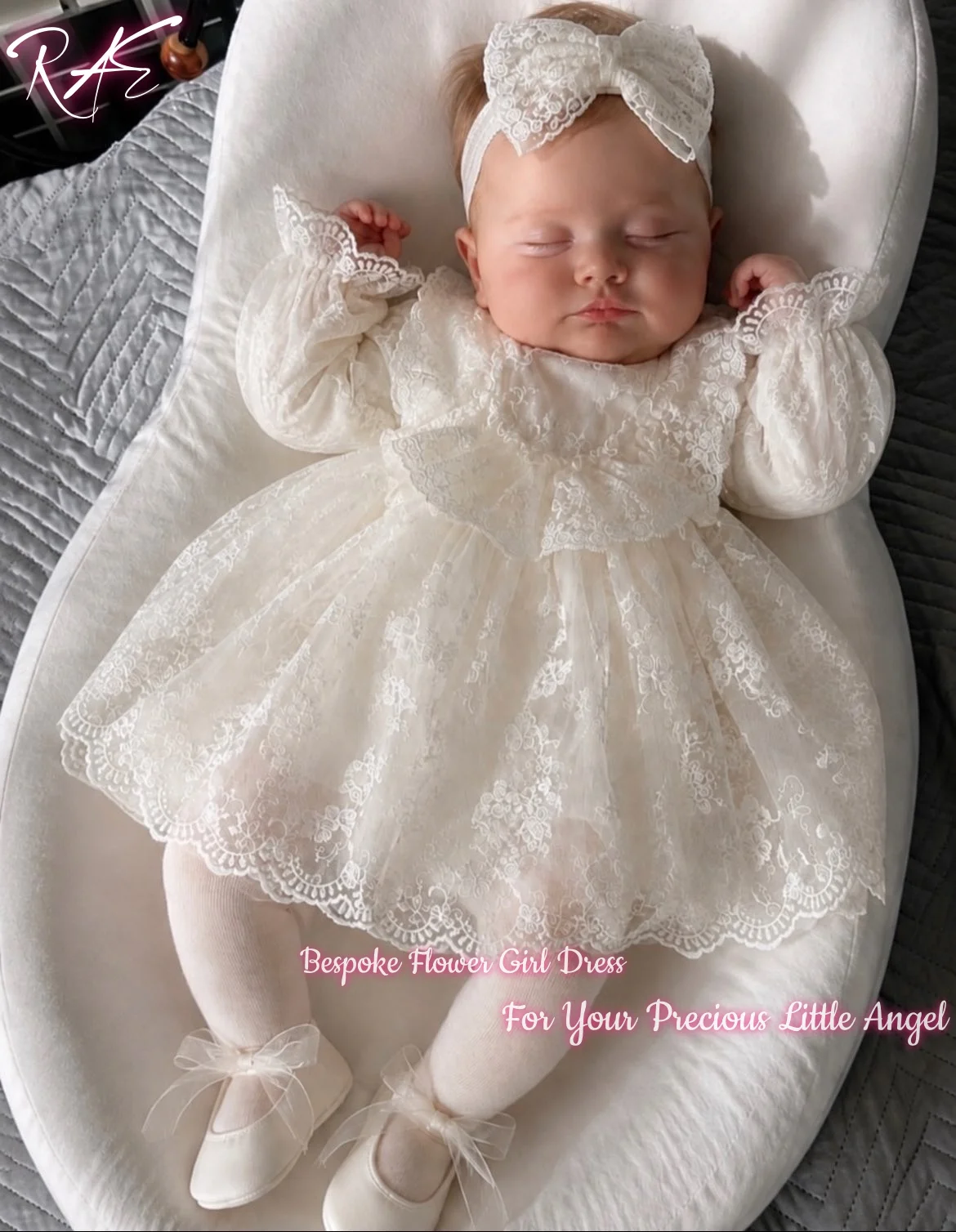 robe-de-demoiselle-d'honneur-en-dentelle-ivoire-pour-bebe-bapteme-anniversaire-mariage-manches-longues-bouffantes-col-a-volants-robe-courte-en-forme-de-a-avec-nœud-en-dentelle