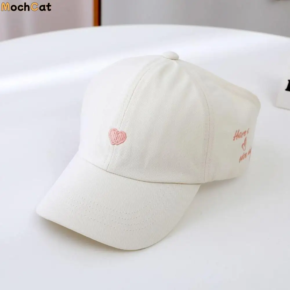 

Корейский стиль, полупустой цилиндр, затеняющая шляпа, анти-УФ-солнце, летняя детская шляпа от солнца без верха, пляжная шляпа, детская шляпа с козырьком в форме сердца любви