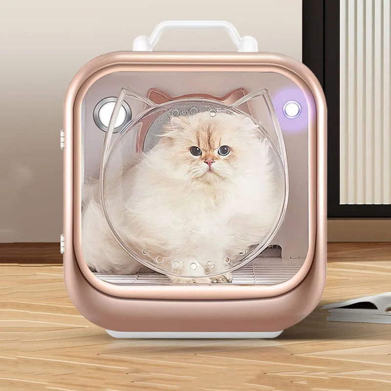 

Small Portable Cat Dryer Box Dog Blower Dryer Professional Animal Dry Room Household Grooming Drying Cabinet Pet Bath Products