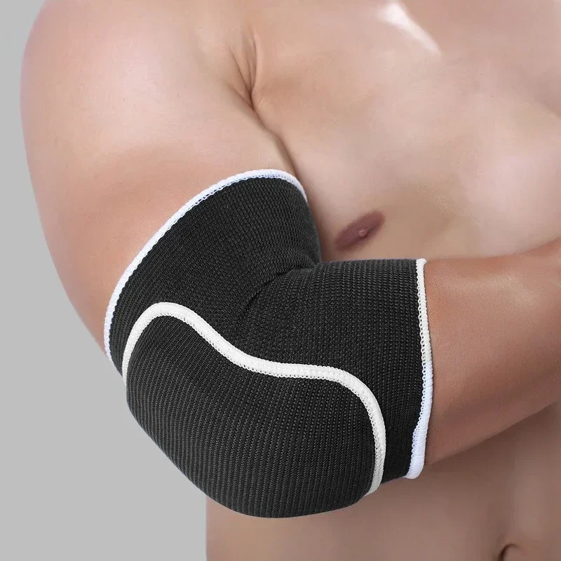 2pc Crossfit Elbow Pads Protector Arm Brace Support Elbow And Knee Protectors Volleyball Basketball Elastic Sleeves Protection