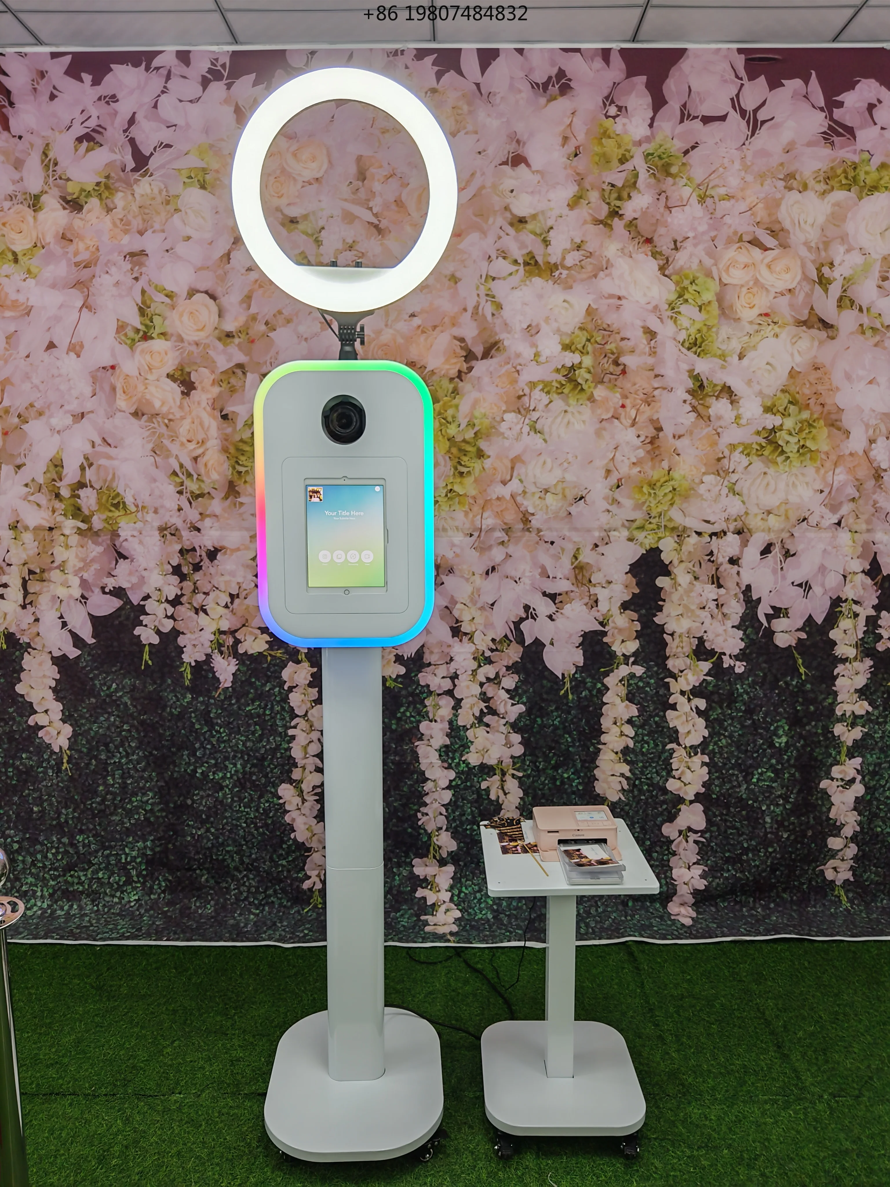 

Easy Set up Ipad Dslr Photo Booth, Free Logo Customization US/CA Warehouse Fast Shipment Party Selfie