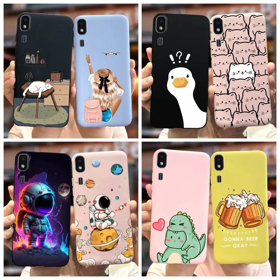 For Samsung Galaxy A2 Core Case SM-A260F Luxury Cartoon Painted Cover Soft Silicone Phone Case For Samsung A2 Core A2Core Bumper