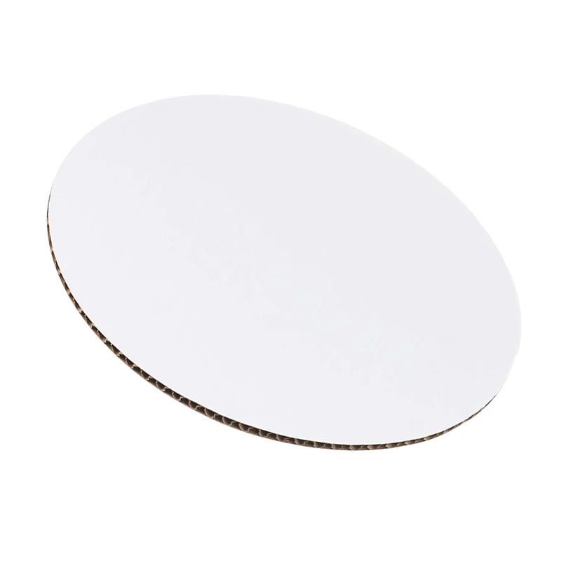 10Pcs/Set 6/8/10/12 Inch Round Base Thin Cardboard Circles White  Disc Decorating Supplies    0109