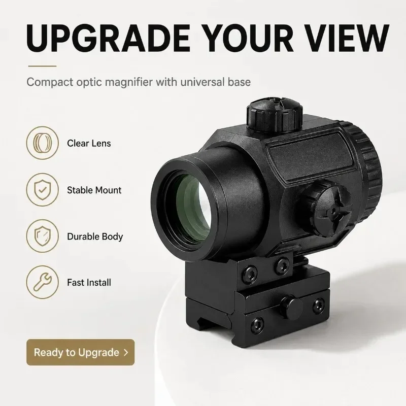 Expandable Bottom Base G33/G34 Optical Amplifier, Flip‑up Hobby Parts Fit Multi‑scene Hobby Ornament Projects