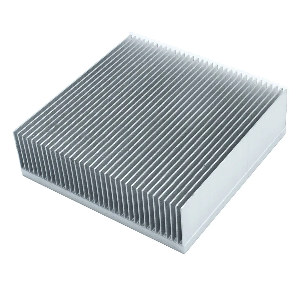 

100x100x30mm Aluminum Heatsink Skiving Fin Heat Sink Radiator Cooler for Electronic LED Integrated Circuit Cooling