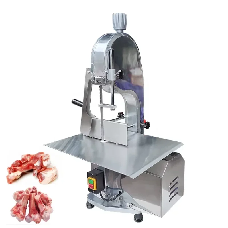Stainless Steel Commercial Large Meat Slicer / Fish Cutting Machine / Meat Bone Saw Machine