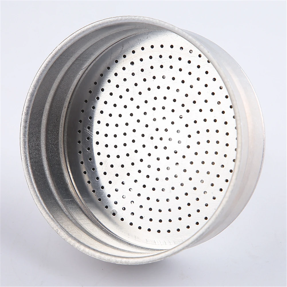 Stainless Steel Moka Funnel Filter Plate Express Replacement Kits With Seals Espresso Coffee Gasket Coffee