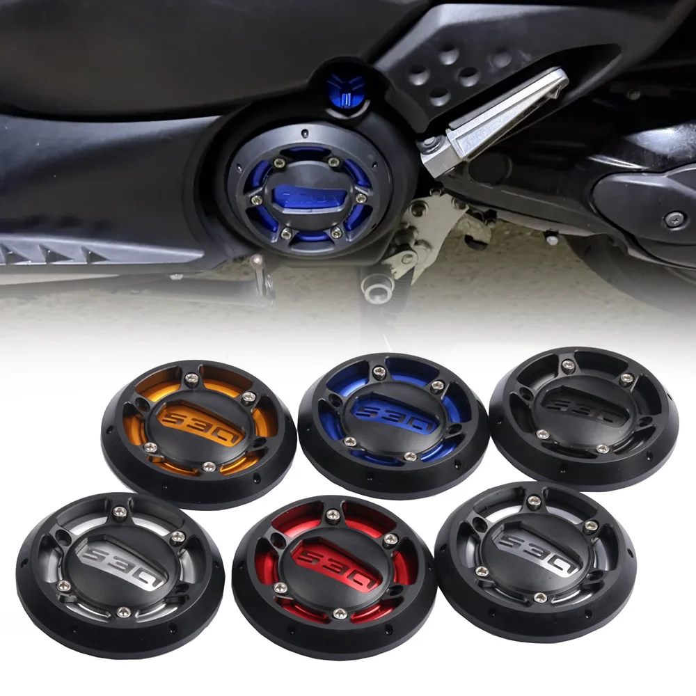 

For Yamaha TMAX530 T-max 530 2012-2016 TMAX 500 2004-2012 Motorcycle Engine Protective Cover Stator Cover Guard Slider Protector