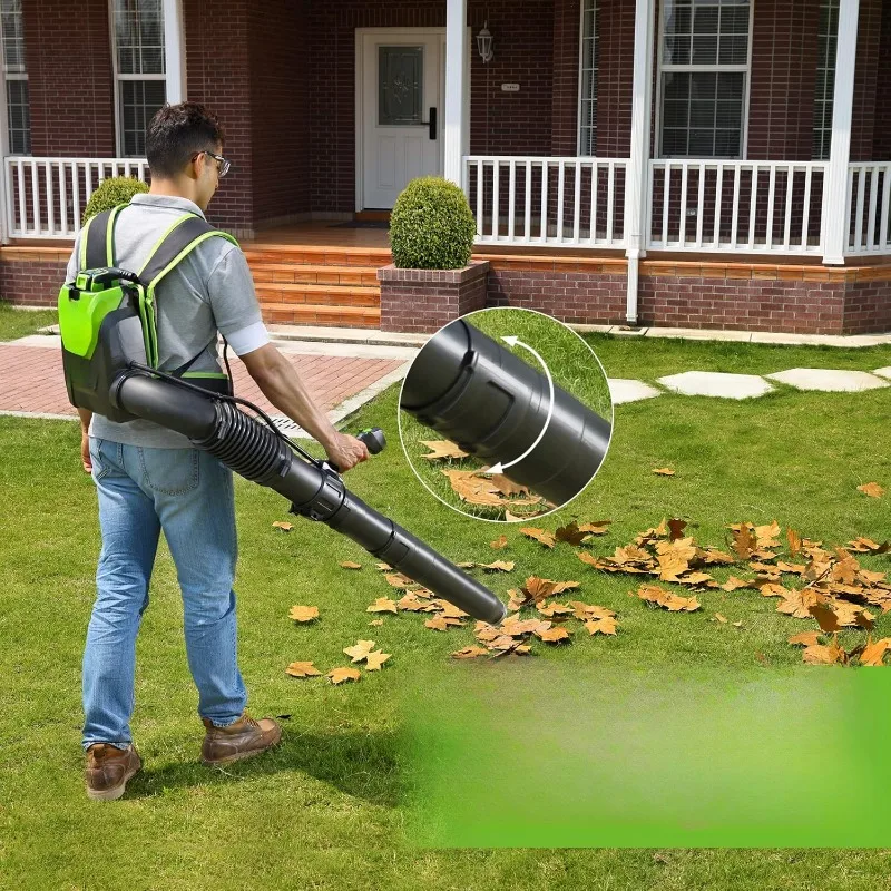 Cordless Brushless Backpack Leaf Blower