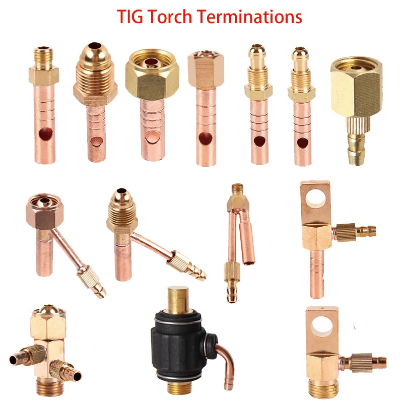 Tig Connector Welding Power Cable Quick Convert Gas Adapter Transfer DKJ10-25/35-50 TIG Torch Terminations