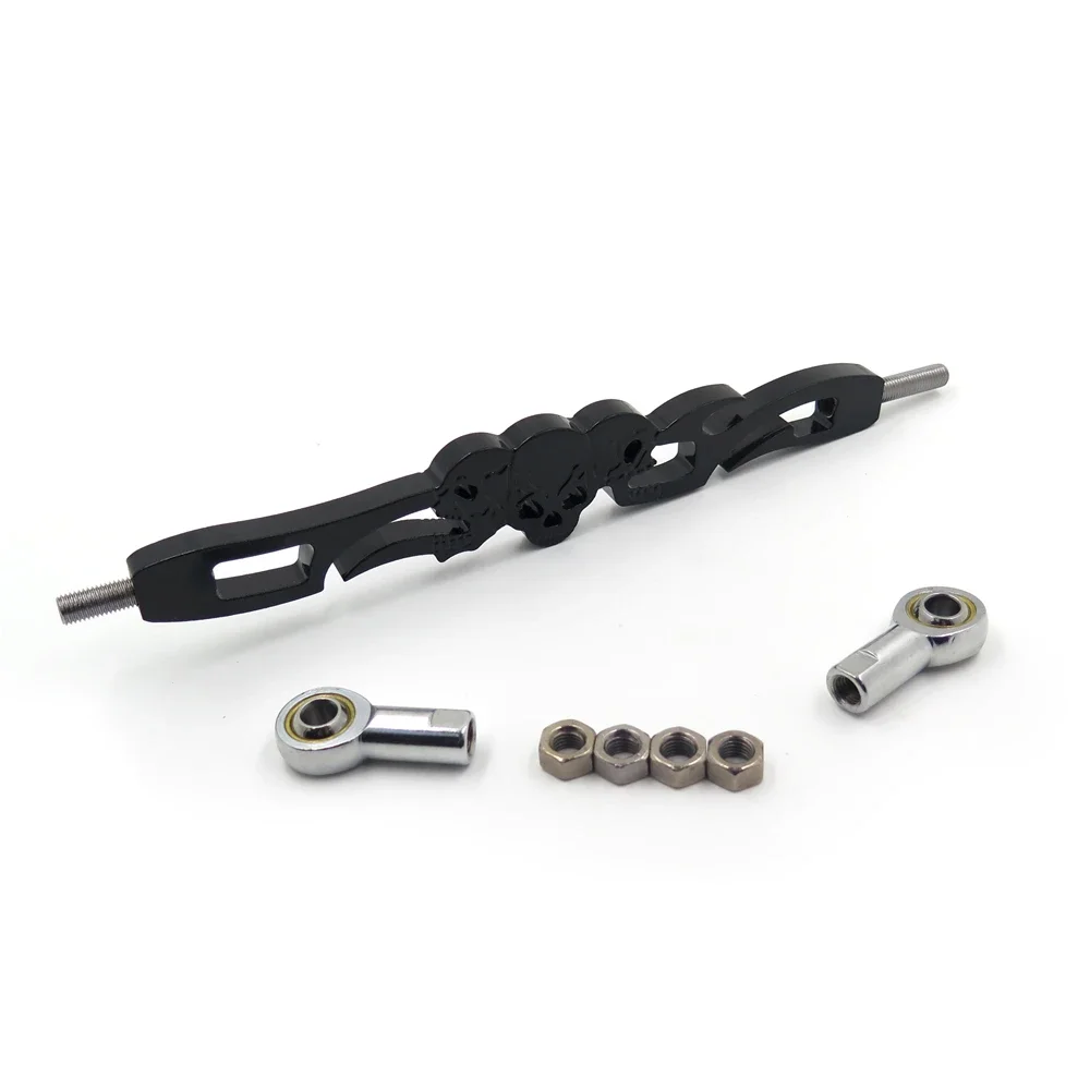 Motorcycle Parts for Harley Davidson Softail FXDWG Dyna Wide Glide CHROME Skull Shift Linkage
