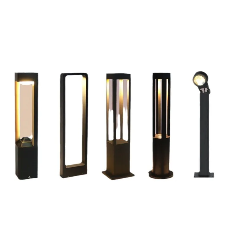 Lawn lamp Solar garden floor lamp Outdoor waterproof grass lamp Plug-in power community 40 cm