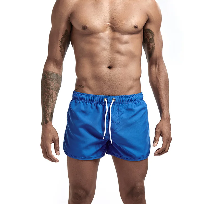 Calções de banho masculinos calções de banho de secagem rápida maiô para natação surf praia esportes aquáticos verão 13 cores s ~ 3xl