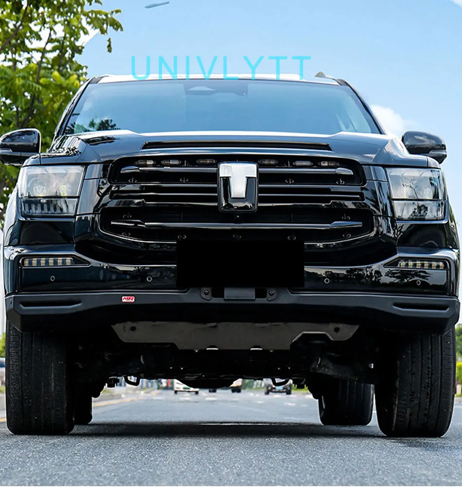 

For Great Wall Tank 500 dedicated Black Warrior grille kit decorative parts car logo decorative strips, grille accessories