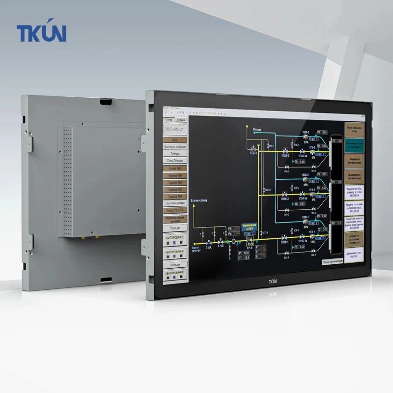High Quality 450nits 21.5inch Indoor Touch Monitor K215WUGA 450nit IP65 waterproof Open type industrial display