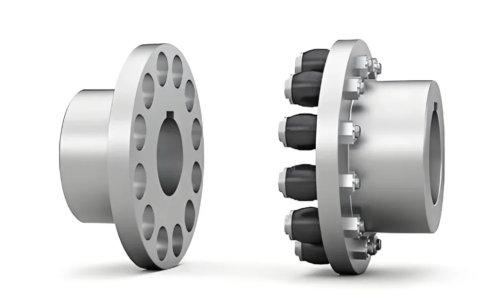Professional Quality Maximum Speed 4500 RPM Standard Material Buna-N 80 Shore-A Flexible Bushing Pin Coupling