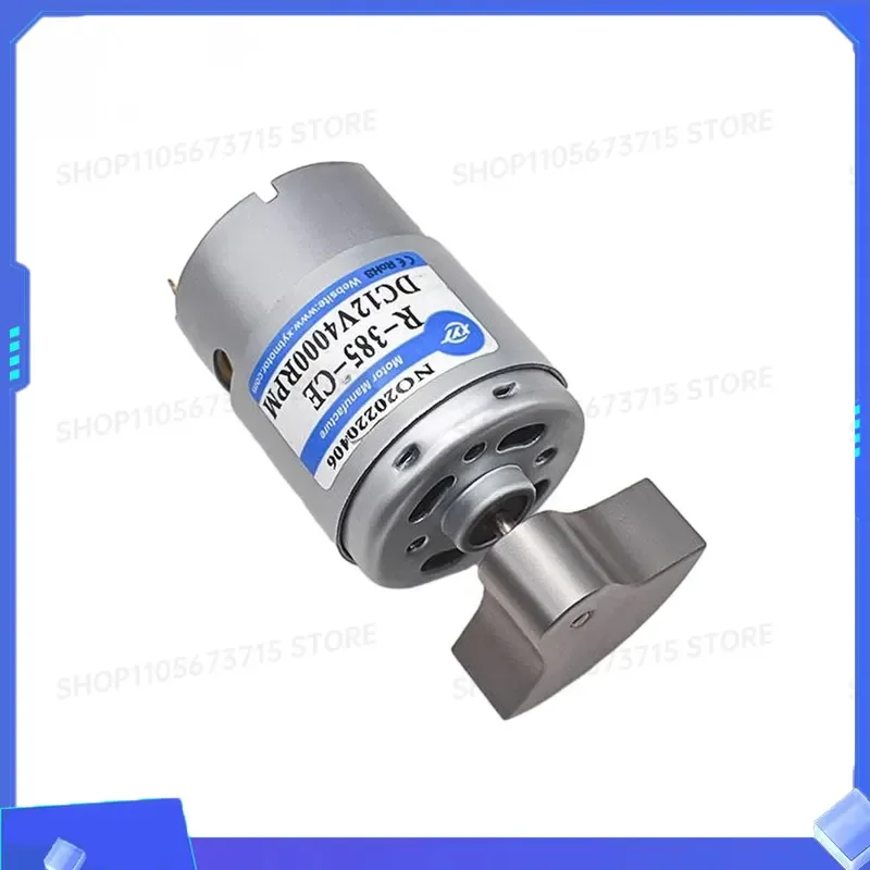 for RF-385 Miniature DC Vibration Motor 12V 24V 4000RPM 8000RPM Forward Reversal with Round Sector Head Speed Adjustable