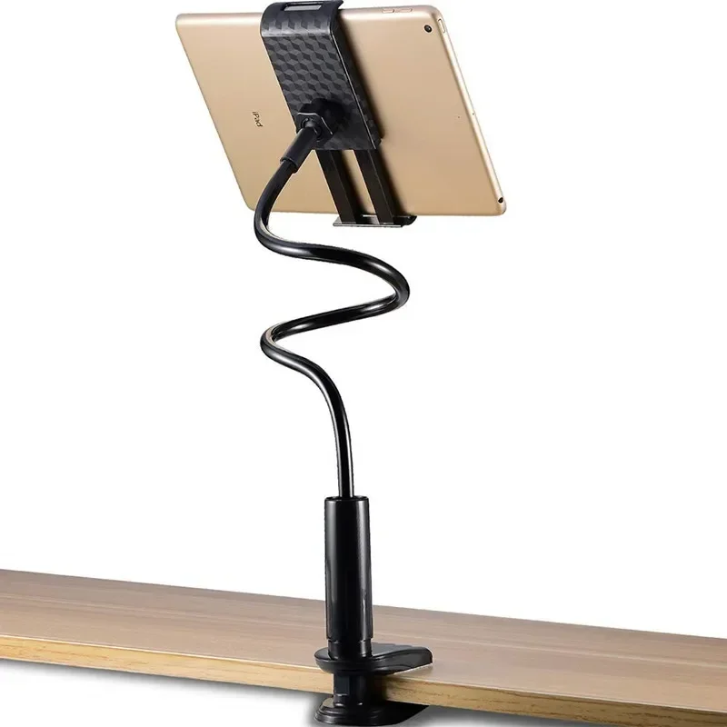 حامل الهاتف المحمول العالمي 4.7 إلى 15 بوصة حامل الهاتف والكمبيوتر اللوحي على السرير سطح المكتب لباد سامسونج هواوي اللوحي تقف