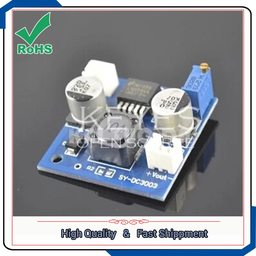 LM2596 USB DC-DC step-down buck módulo de placa conversora de fonte de alimentação