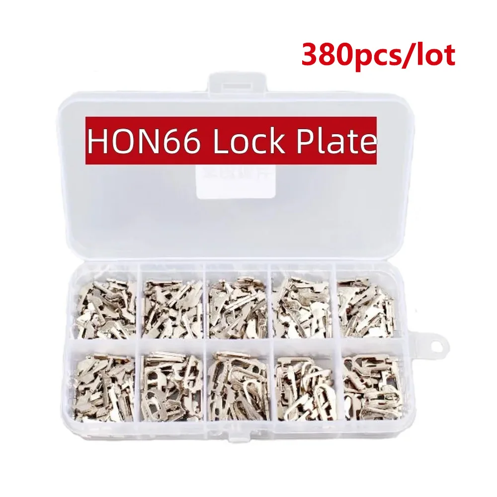 380pcs For Honda Auto Lock Repair Accesories locksmith Tool 10 type Car Lock Reed HON66 Brass Material Lock Plate