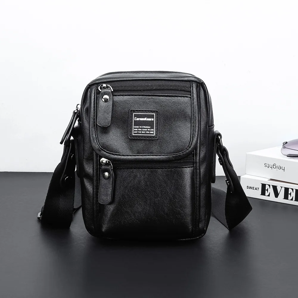 

Популярные мужские сумки через плечо 2025, модные водонепроницаемые сумки через плечо для отдыха, уличная дорожная сумка для мобильного телефона, мужской кошелек