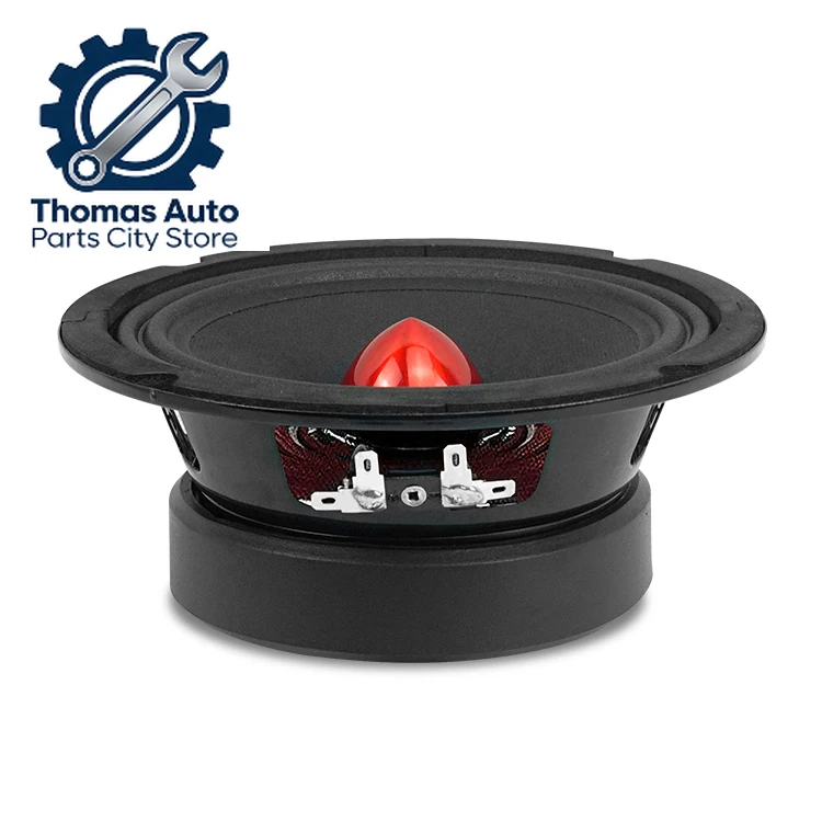 

6.5" Car Sound Audio Speakers 1.5" KSV 23 Oz Aluminum Bullet Mid Range Speaker 140W 6.5 Inch Midrange Speaker For Car Audio