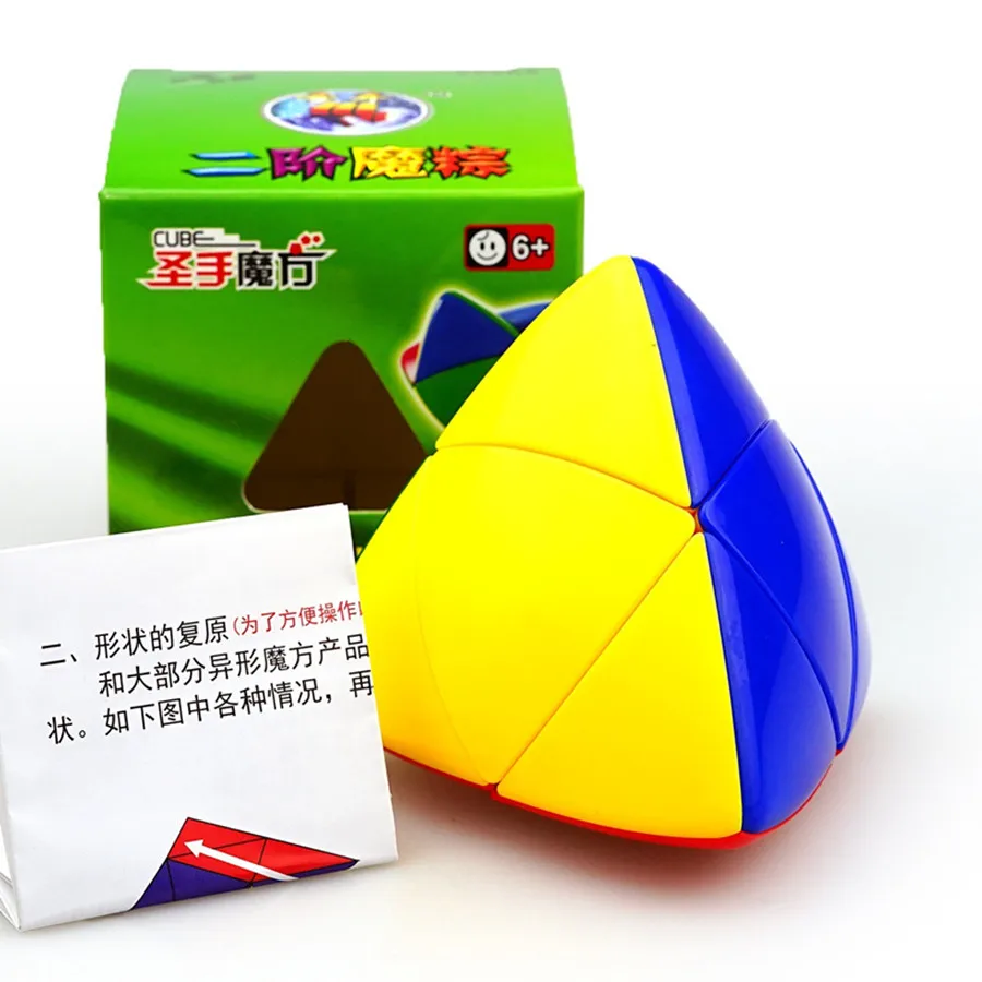 Sengso Hot Selling Toys 2x2x2 Mastermorphix Zongzi Special Shaped Cube For Educational Puzzle Toy