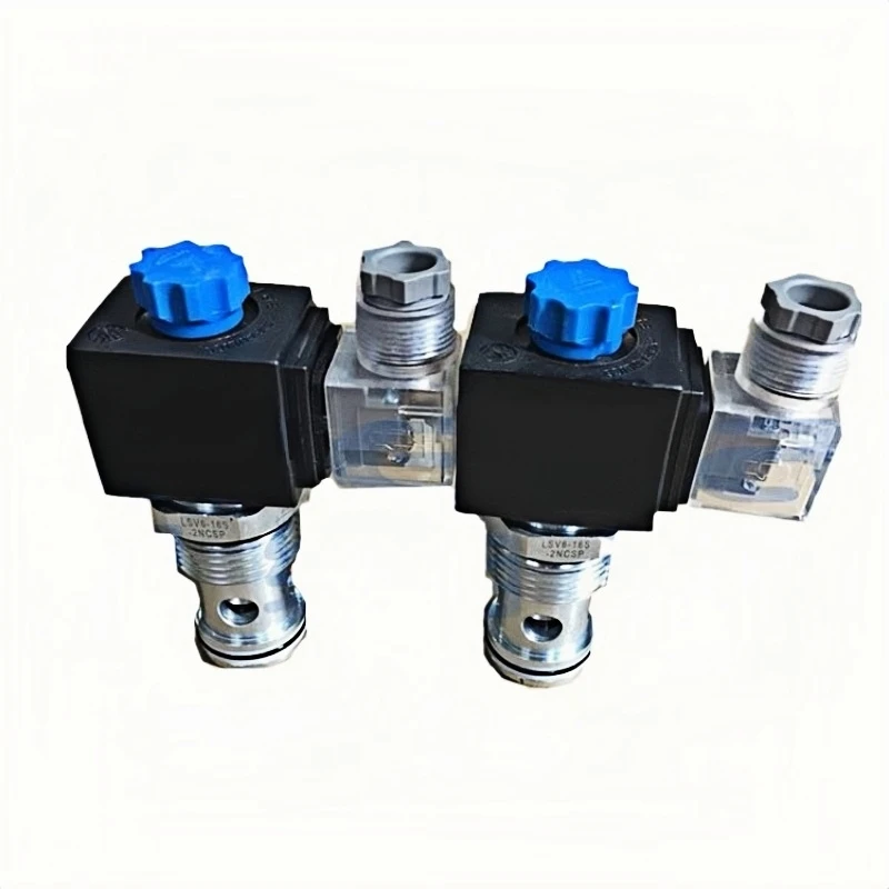 Two position two-way solenoid valve Hydraulic solenoid valve  Hydraulic solenoid control valve LSV6-16S-2NCSP-2H