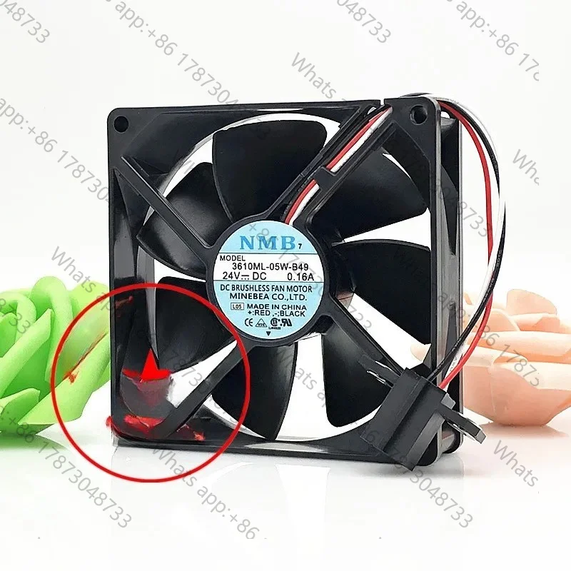 Tool PartsNew original A90L-0001-0488 3610ML-05W-B49 9cm FANUC plug inverter CNC machine tool fan