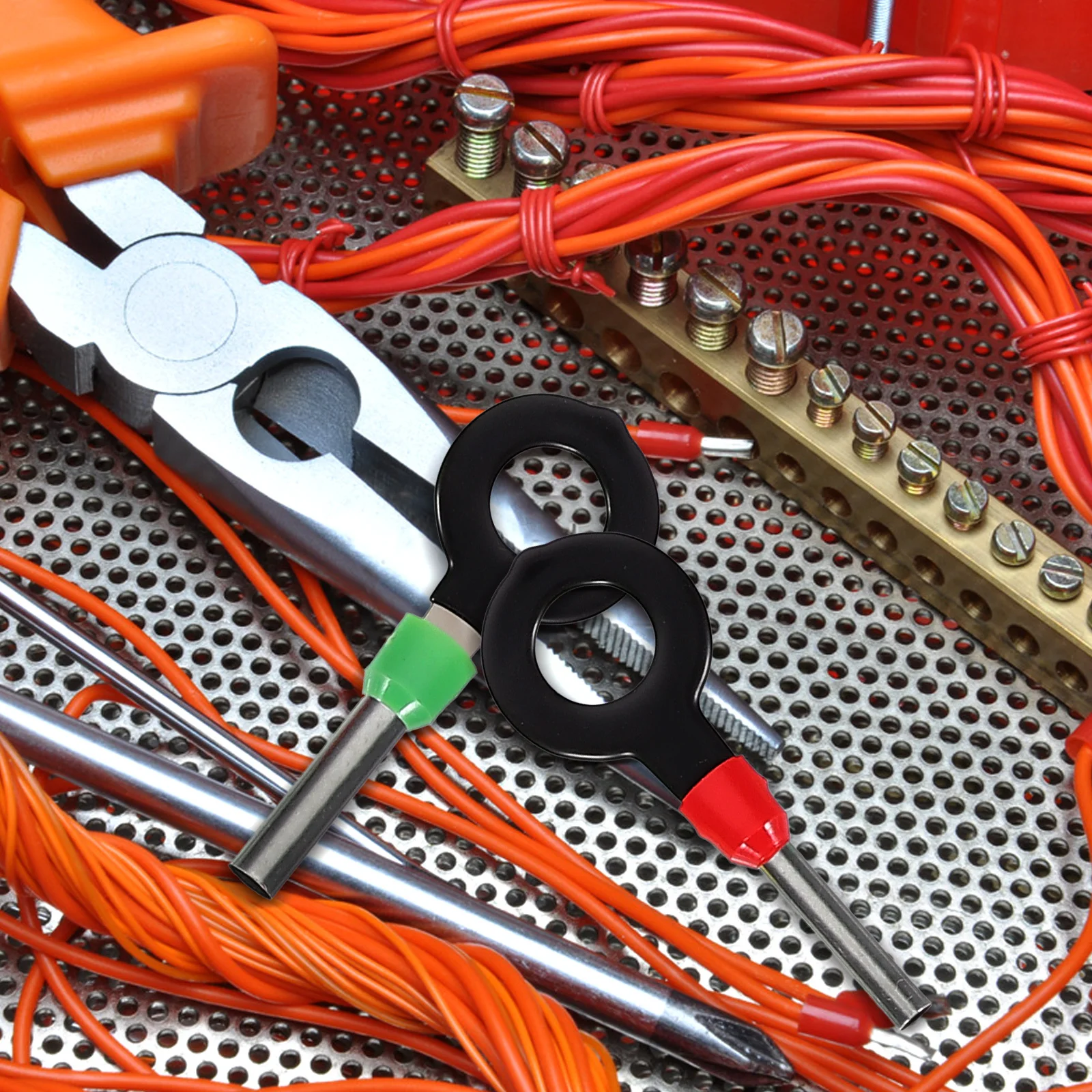 Herramienta de extracción de terminales profesional, Kit de extractor de liberación de pines de conector compacto para reparación y cables eléctricos automotrices, 39 Uds.