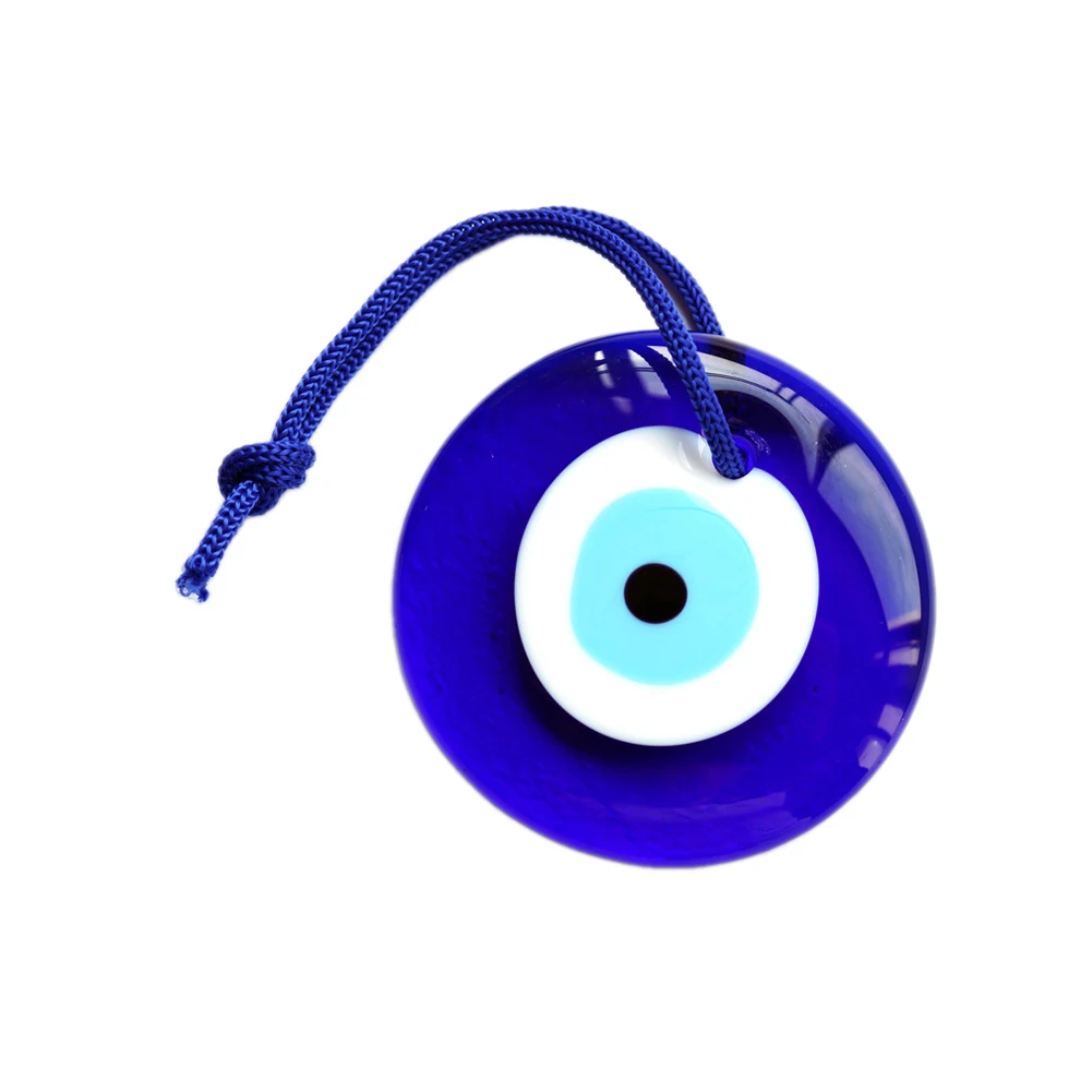 Grote Duivel Oog Turkse Blauwe Oog Ronde Glazen Kralen Sieraden Etnische Stijl Benodigdheden Voor Sieraden Maken Diy Accessoires Auto Hanger