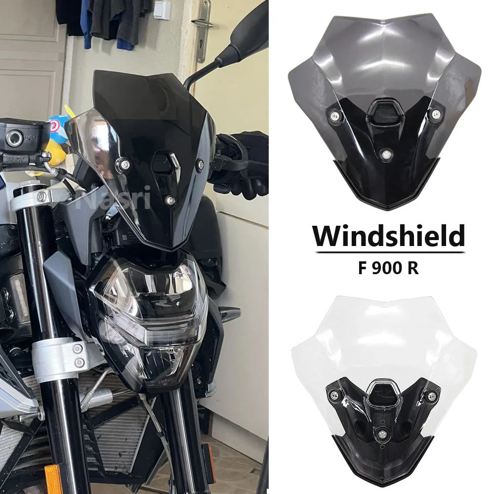 NEW Motorcycle Accessories Screen Windshield Fairing Windscreen Baffle Wind Deflectors For BMW F900R F 900R F900 R