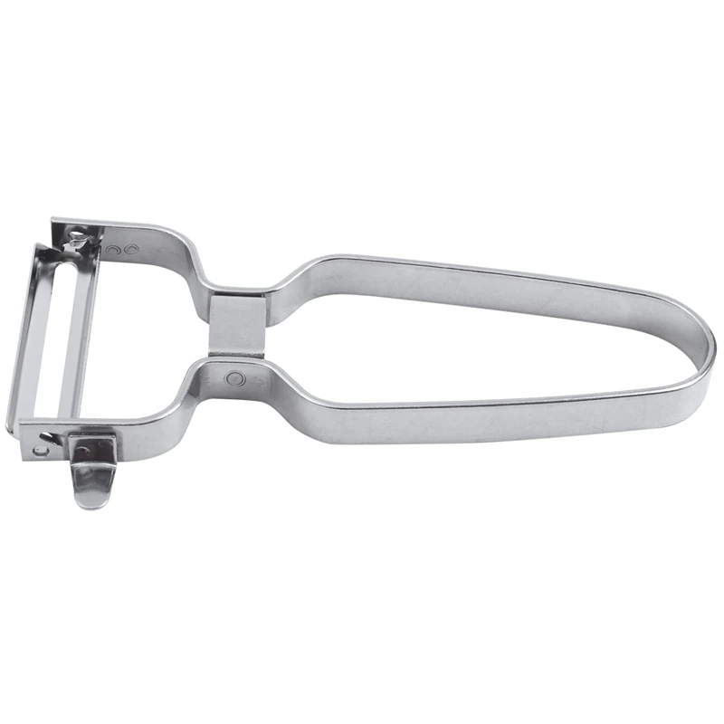 2 em 1 fatiador de vegetais e frutas, cozinha, descascador, batata, cenoura, descascador, aço inoxidável 430, 3x