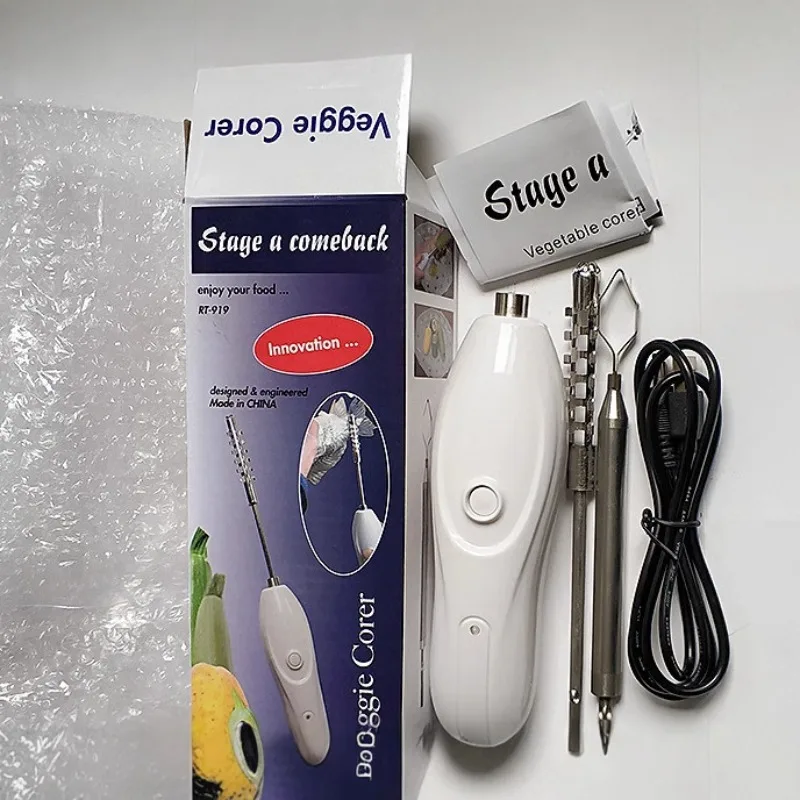 

Multi Functional Fruit and Vegetable Heart Cleaner, USB Charging, Fish Scale Scraping Tool, Small Egg Beater
