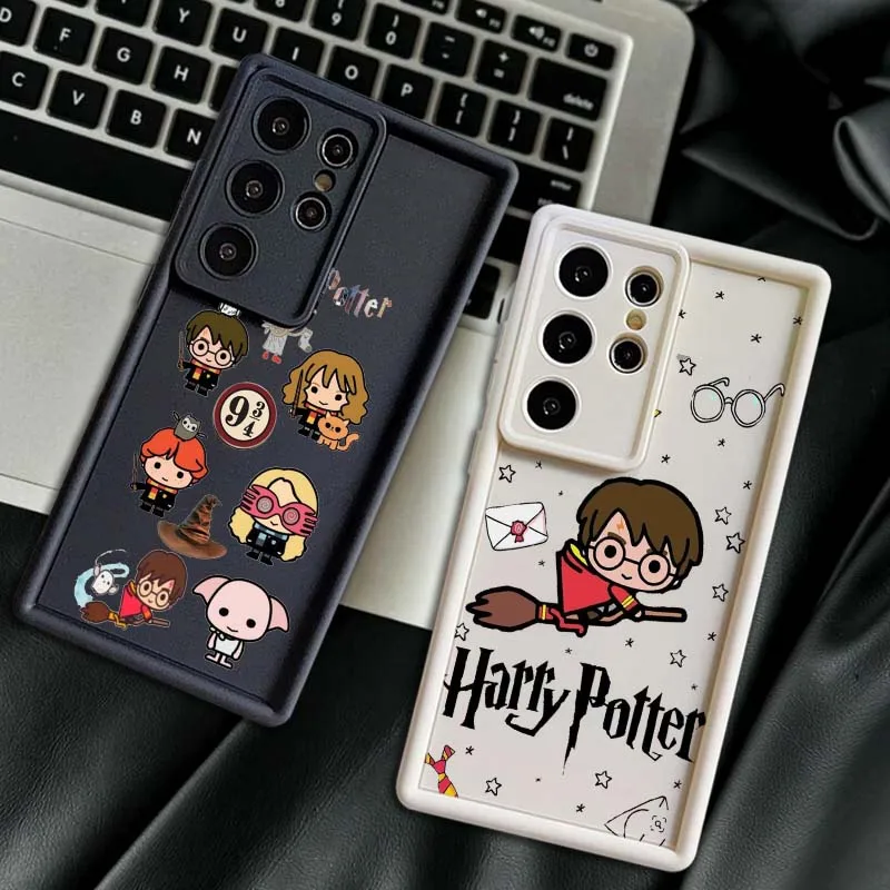 Art Potters Ring Harries для Samsung Galaxy S25 S24 S23 S22 S21 S20 Ultra Plus FE 5G Eye Ladder Мягкий чехол из ТПУ для телефона