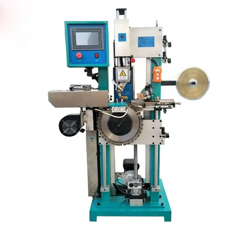 Macchina per brasatura a segmenti diamantati completamente automatica per lama per sega per taglio pietra