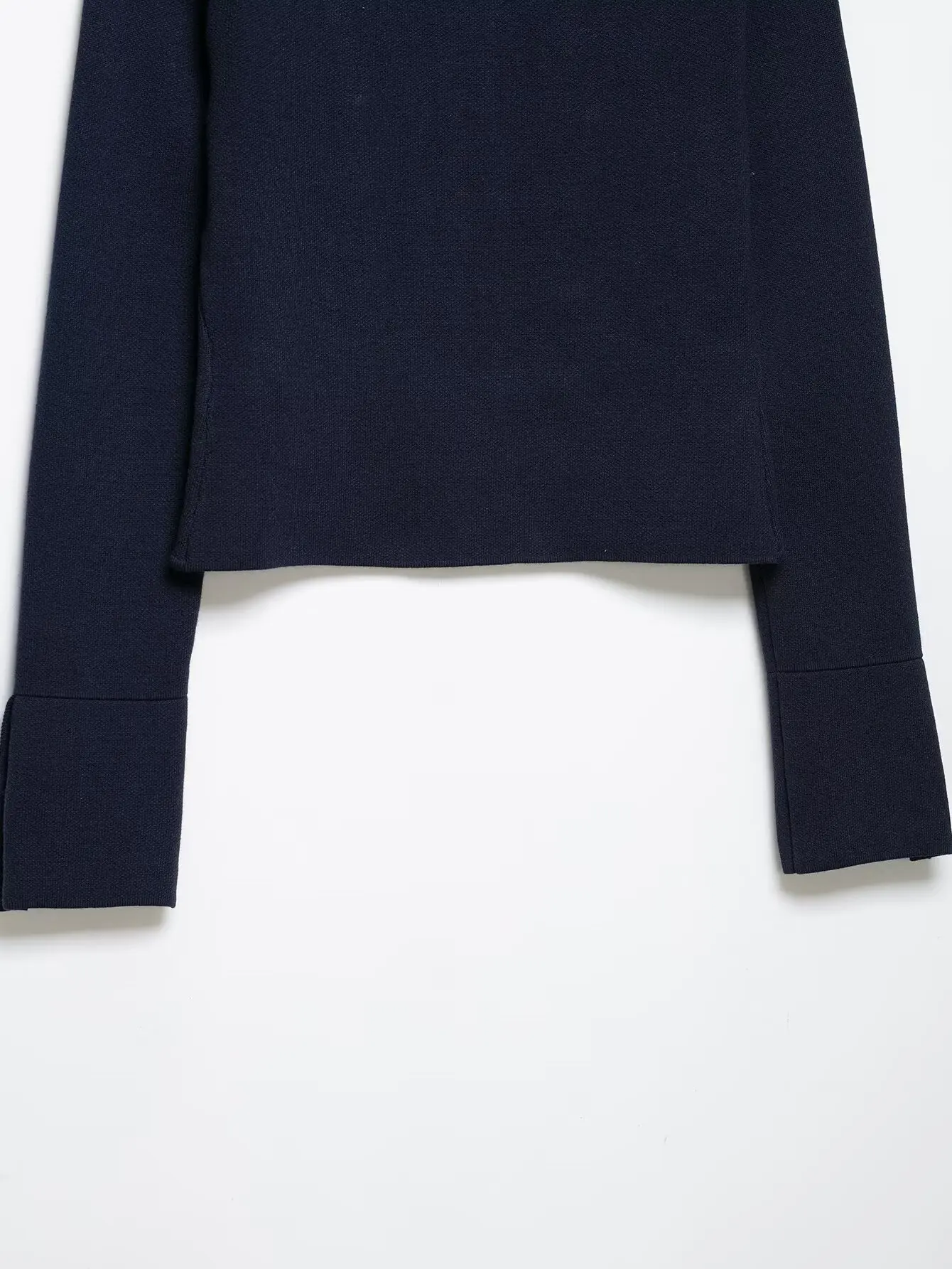 HH Elegante Damen-Strickjacke im Militärstil mit Goldknöpfen, Kurze Strickjacke für Frühling und Herbst, Business-Casual Büro-Abschlussfeier-Oberbekleidung – Detail 10