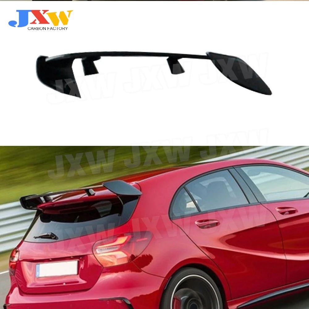 

ABS Gloss Black Rear Trunk Lip Spoiler for Benz A-Class A180 A200 A260 W176 for AMG ABS Rear Spoiler Wings Body Kits Accessories