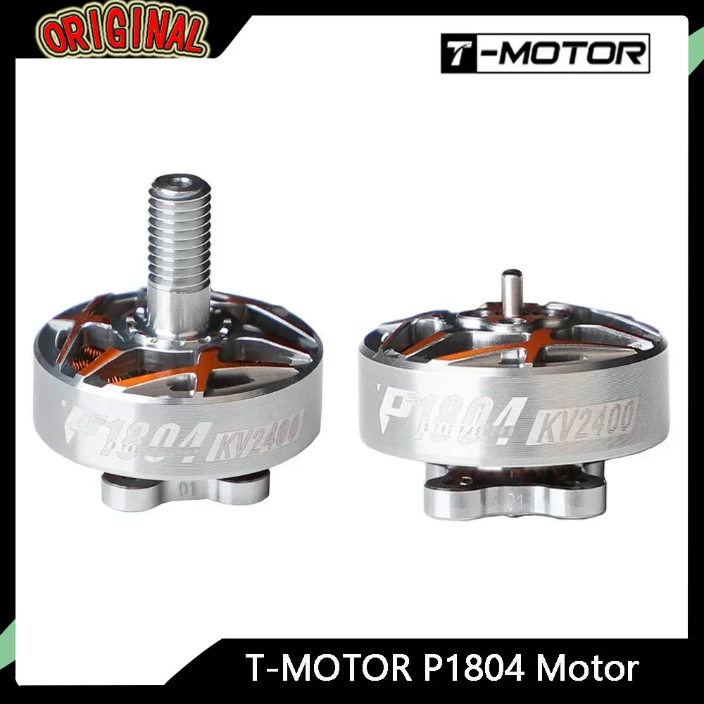 

T-MOTOR P1804 Brushless Motor - 3400KV (4S)/2400KV (6S), 1.5/5mm Shaft for 3-4" FPV Freestyle Toothpick Cinewhoop Drones