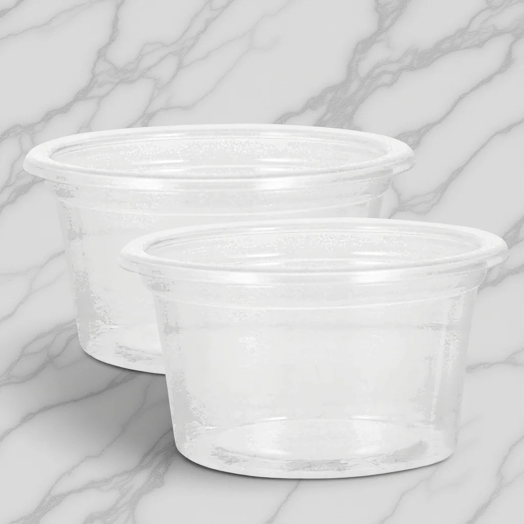 

20pcs Reptile Feeding Dishes Transparent Small Food Bowl For Turtle Gecko Lizard Snake Spider Multi-Function Reusable Pet