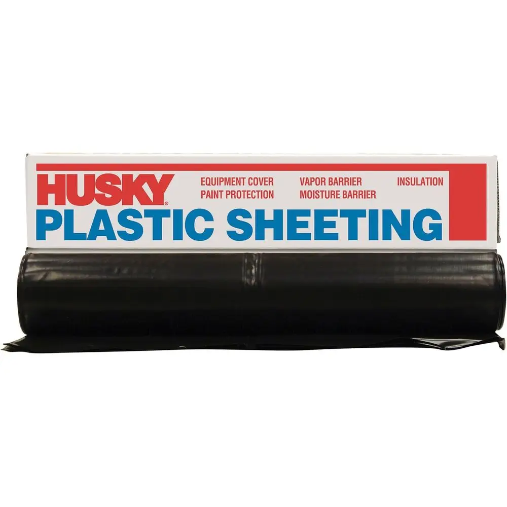 

C0616-50B 6 ML Tyco Polyethylene Plastic Sheeting, 16' x 50', Black