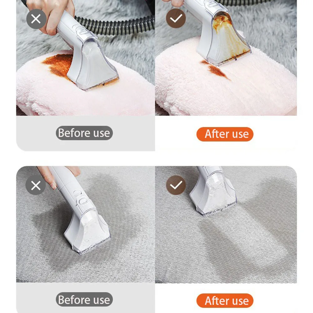 Carpet Cleaner Machine Upholstery Powerful Suction Deep Spot Cleaning Machine Multi-Function Portable 450W 9KPa Carpet Cleaner