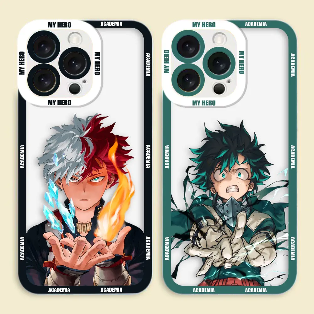 

My Hero Academia Izuku Cover Clear Phone Case For OPPO RENO 15 15F 14 14F 13 13F 12 12F 11 11F 10 8 8Z 8T 7 7Z 6Z 5 5F Case Capa