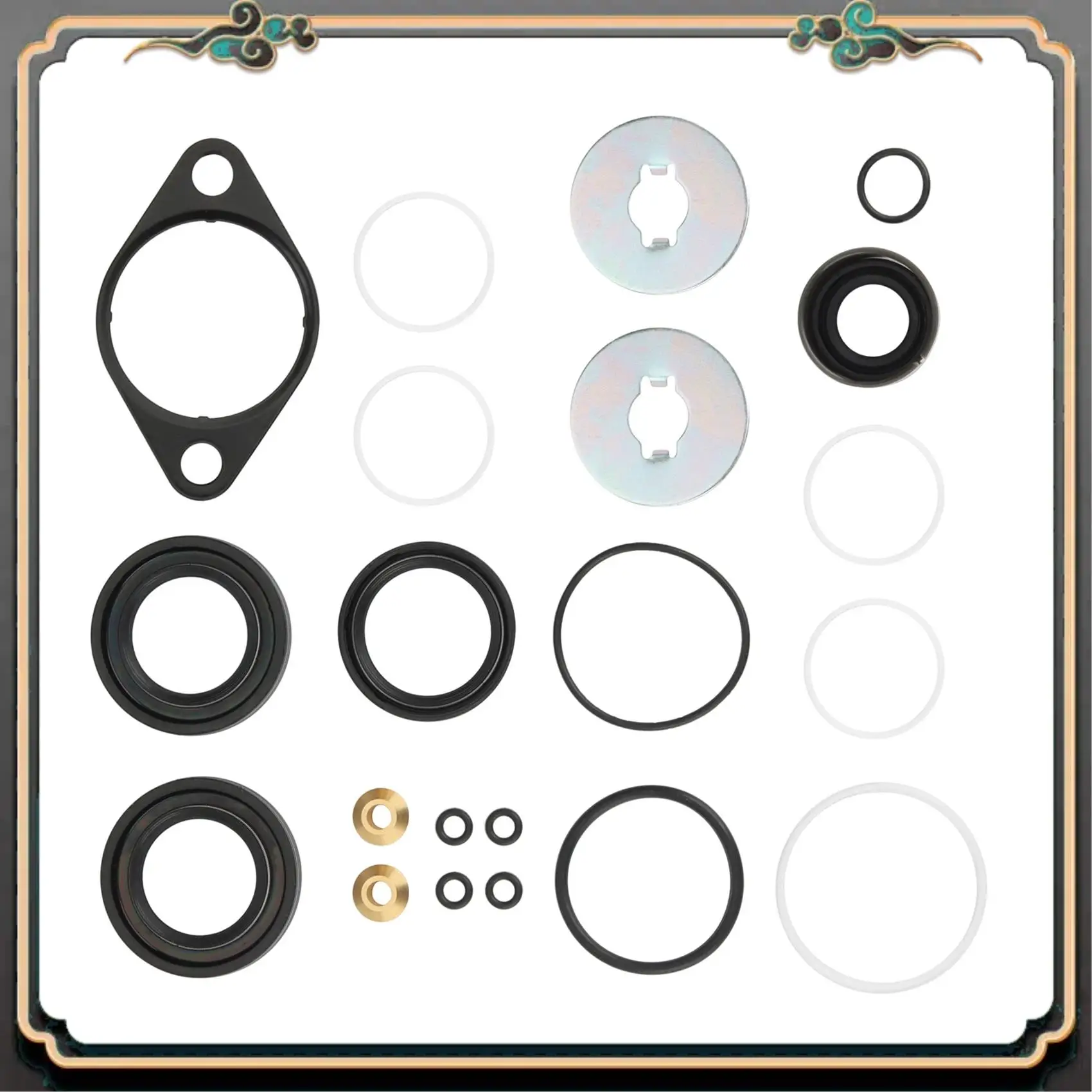 

M45K-Power Steering Assembly Rack Gear Gasket Kit For Toyota Hiace 05-14 KDH/TRH/LH 04445-26140