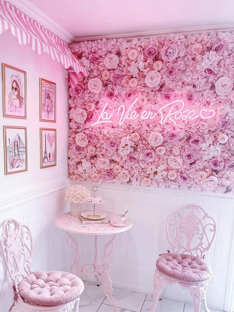 Wedding Decorative Flower Wall Artificial Silk Flowers Home Decoration Accessories Party Backdrop Photography Props Customized