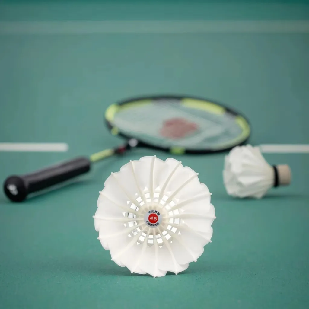 3in1 Class A Hybrid Goose Feather Badminton Shuttlecock Best Seller For Training Tournament Factory Wholesale