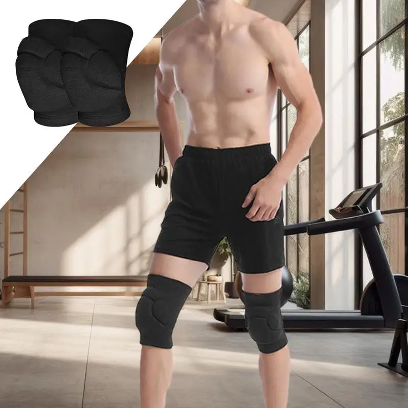 Sport Knie Pads Elastische Dance Knie Pads Knie Ärmeln Verdickt Knie Protector Volleyball Knie Pads Für Yoga Laufen Radfahren