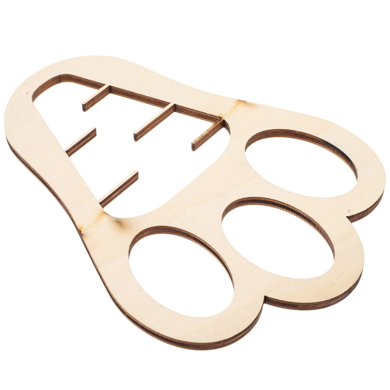 

Easter Wooden Paw Print Cutout Unfinished Smooth Surface DIY Craft Supplies for Home Party Decor Wooden Paw Print