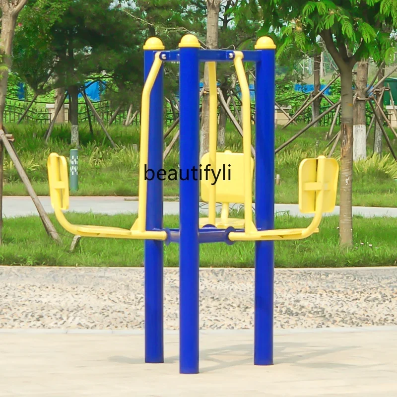 

zq Double Seat Pedal Three Four People Outdoor Fitness Equipment Outdoor Park Community Square Community Sports