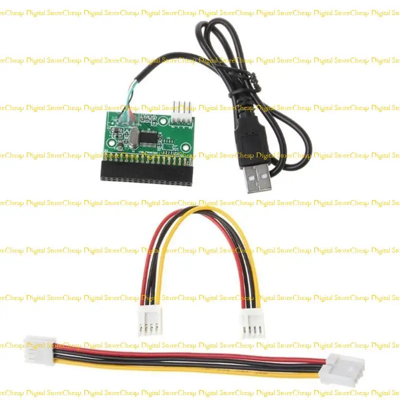 W3JB USB bis 34Pin Diskettenanschluss -Anschlussscheibe für Diskettenplatte 1,44 3,5 -Zoll -USB -Kabeladapter – Detail 1